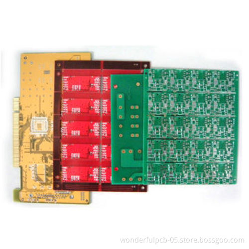 Immersion Gold Double-sided PCB with >6H Solder Mask Abrasion and 4 Mils Outline Tolerance